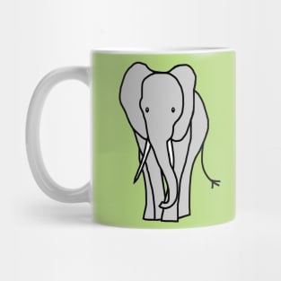 Big Grey Elephant Mug